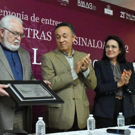 El escritor Eduardo Langagne recibe el Premio Nacional Letras de Sinaloa – El Sol de Sinaloa