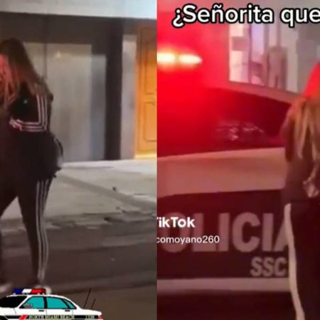 ¡Por distraída! Joven confunde patrulla de policía con un taxi – El Sol de Sinaloa