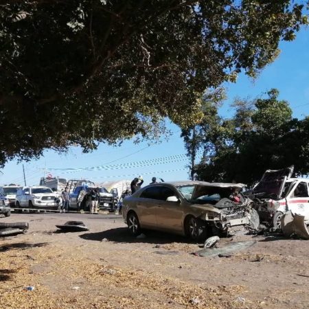 Un fallecido y seis lesionados deja aparatoso choque en carretera La Veinte – El Sol de Sinaloa