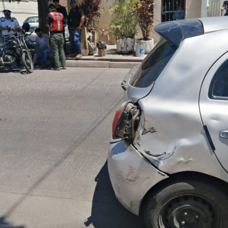 Joven repartidor resulta herido durante choque un con automóvil – El Sol de Sinaloa
